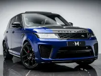 Used Land Rover Range Rover Sport SVR 575 HP (422 kW) 2019 Blue SUV
