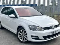 Used VW Golf VII GT 150 HP (110 kW) 2015 White Hatchback