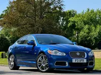 Used Jaguar XFR Supercharged 2009 Blue Sedan