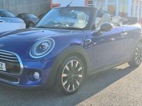 Begagnad Mini Cooper Cabriolet Exclusive 2019 Blå Cab