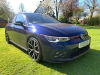 Used VW Golf VII GTI 2021 Blue Hatchback