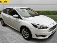Używany Ford Focus Titanium 125 KM (91 kW) 2017 Biały Hatchback