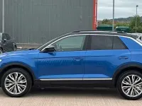 Used VW T-Roc Design 150 HP (110 kW) 2020 Blue SUV