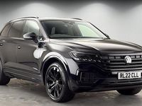 Used VW Touareg Black Edition 286 HP (210 kW) 2022 Deep black pearlescent/deep black pearlescent SUV
