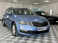 Used Skoda Octavia SE 115 HP (84 kW) 2018 Blue Estate