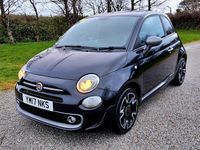 Used Fiat 500 S 69 HP (50 kW) 2017 Black Hatchback