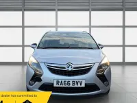 Used Vauxhall Zafira Tourer SRi 140 HP (102 kW) 2016 Silver MPV