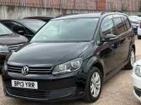 Used VW Touran 140 HP (102 kW) 2013 Black MPV