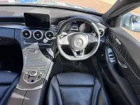 Begagnad Mercedes C220 AMG line 2018 Silver Kombi
