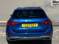 Used Mercedes C220 AMG Line Premium 200 HP (147 kW) 2023 Blue