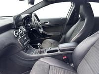 Used Mercedes A160 AMG line 102 HP (75 kW) 2018 Cirrus white Hatchback