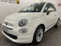 Used Fiat 500 Pop Star 69 HP (50 kW) 2017 White Hatchback