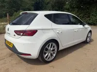 Used Seat Leon FR 2015 White Hatchback