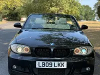 Used BMW 118 Cabriolet M Sport 2009 Black Cabriolet