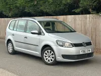 Used VW Touran S 105 HP (77 kW) 2012 Silver MPV