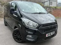 Käytetty Ford Transit Custom Limited 130 HP (95 kW) 2019 Musta Van