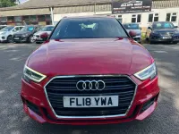 Used Audi A3 S-Line 150 HP (110 kW) 2018 Red Sedan