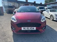 Used Ford Fiesta ST-Line X 100 HP (73 kW) 2018 Red Hatchback