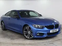 Begagnad BMW 420 M Sport 190 HK (139 kW) 2018 Blå Sportkupé
