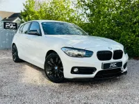 Used BMW 116 Sport Line 116 HP (85 kW) 2017 White Hatchback