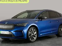 Used Skoda Enyaq iV SportLine 194 kW (265 HP) 2023 Blue SUV