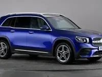 Used Mercedes GLB200 AMG line 163 HP (119 kW) 2021 Blue SUV