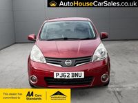Used Nissan Note N-TEC 110 HP (80 kW) 2012 Red Hatchback