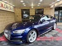 Used Audi A5 S-Line 150 HP (110 kW) 2020 Blue Coupe