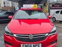 Used Vauxhall Astra SRi 136 HP (100 kW) 2016 Red Hatchback