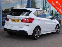 Used BMW 225 Active Tourer M Sport 224 HP (164 kW) 2018 White MPV
