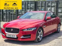 Used Jaguar XE R-Sport 180 HP (132 kW) 2016 Red Sedan
