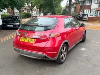 Used Honda Civic SE 140 HP (102 kW) 2007 Red Hatchback
