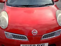 Used Nissan Micra Acenta 2008 Red Hatchback