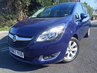 Used Vauxhall Meriva 100 HP (73 kW) 2017 Blue MPV
