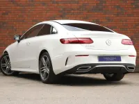 Used Mercedes E220 AMG line 194 HP (142 kW) 2017 White Coupe