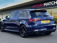 Used Audi S3 Sportback Black Edition 2018 Blue Hatchback
