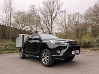 Used Toyota HiLux 150 HP (110 kW) 2018 Black Pickup