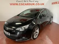 Used Vauxhall Astra GTC SRi 140 HP (102 kW) 2014 Black Coupe