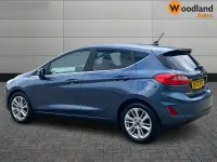 Used Ford Fiesta Titanium 2022 Blue Hatchback