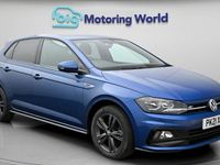 Used VW Polo R-line 110 HP (80 kW) 2021 Blue Hatchback