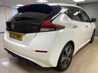 Used Nissan Leaf N-Connecta 110 kW (150 HP) 2020 White Hatchback