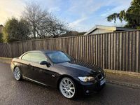 Used BMW 320 Cabriolet M Sport 2009 Black Cabriolet