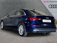 Begagnad Audi A3 Sport 113 HK (83 kW) 2025 Blå Sedan