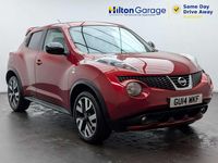 Usado Nissan Juke N-TEC 117 HP (86 kW) 2014 Vermelho SUV