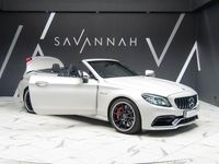 Used Mercedes C63 AMG Premium Plus 2020 White Cabriolet