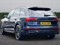 Ny Audi Q7 Black Edition 2026 Blå SUV