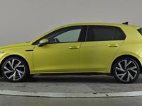 Used VW Golf VIII R-line 150 HP (110 kW) 2022 Yellow Hatchback