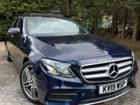 Used Mercedes E300 AMG Line Premium Plus 2019 Blue Sedan
