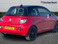 Used Vauxhall Adam 70 HP (51 kW) 2019 Red Hatchback