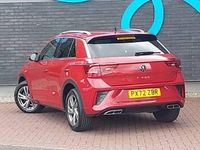 Used VW T-Roc R-line 150 HP (110 kW) 2022 Red SUV